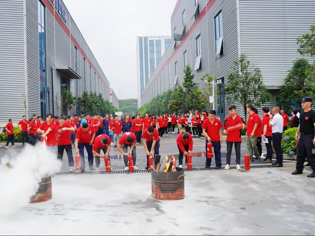 安全生产月：中安科技集团开展消防应急演练，筑牢安全生产防线！ 
