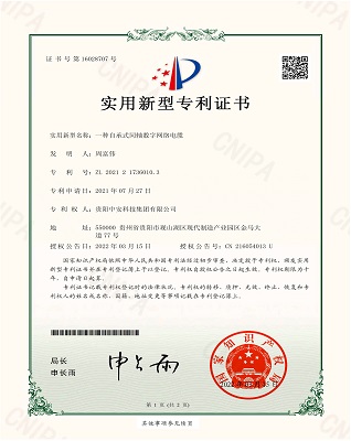 一种自承式同轴数字网络电缆